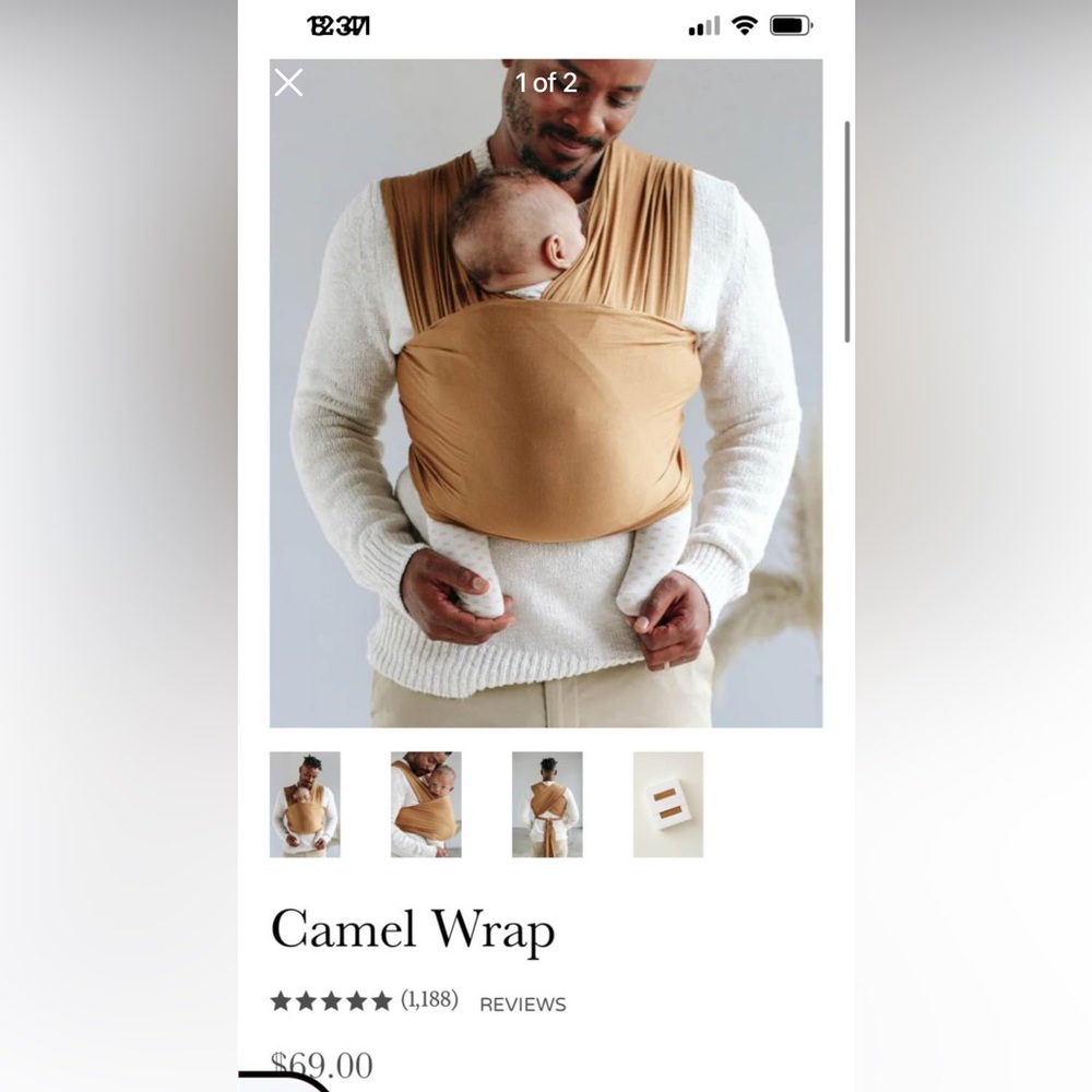 Camel solly wrap
